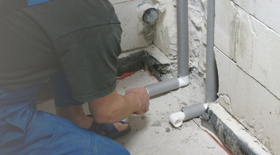 Local tankless water heater installation in Andrew, IA